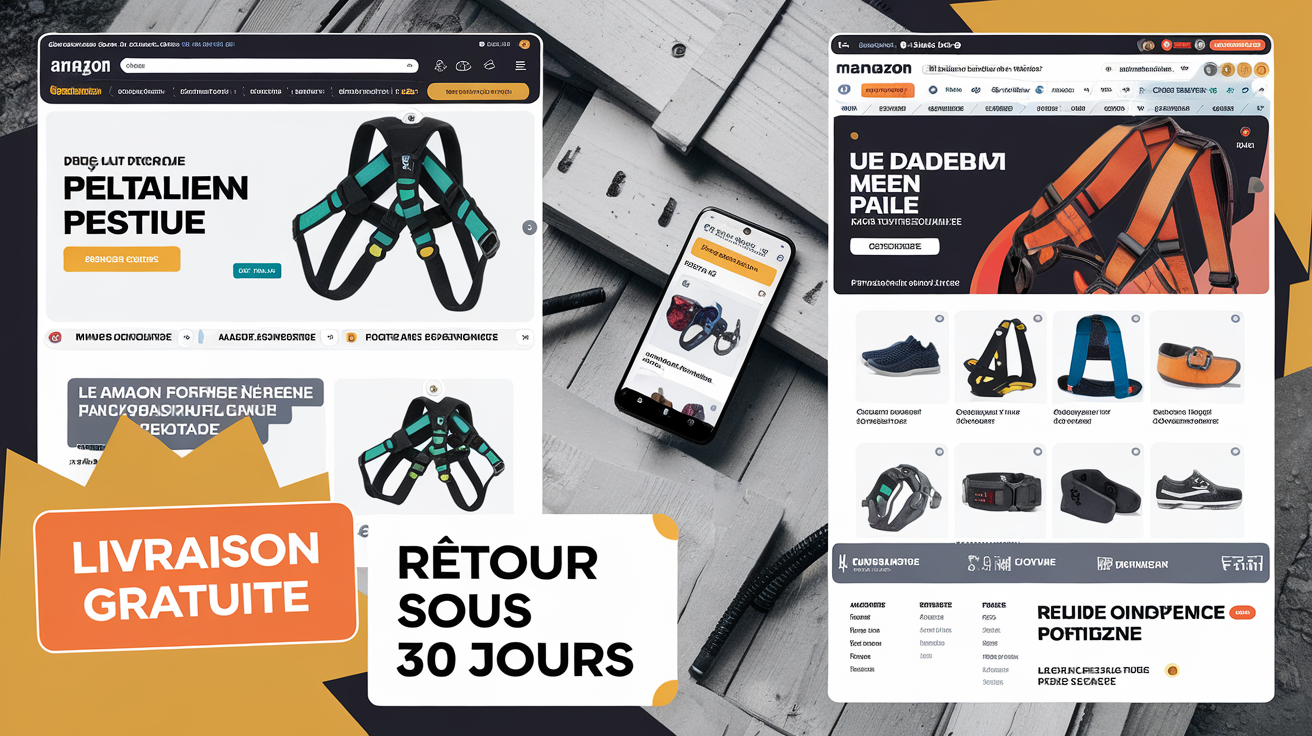 Meilleurs sites pour acheter un harnais avec livraison et retour pratiques