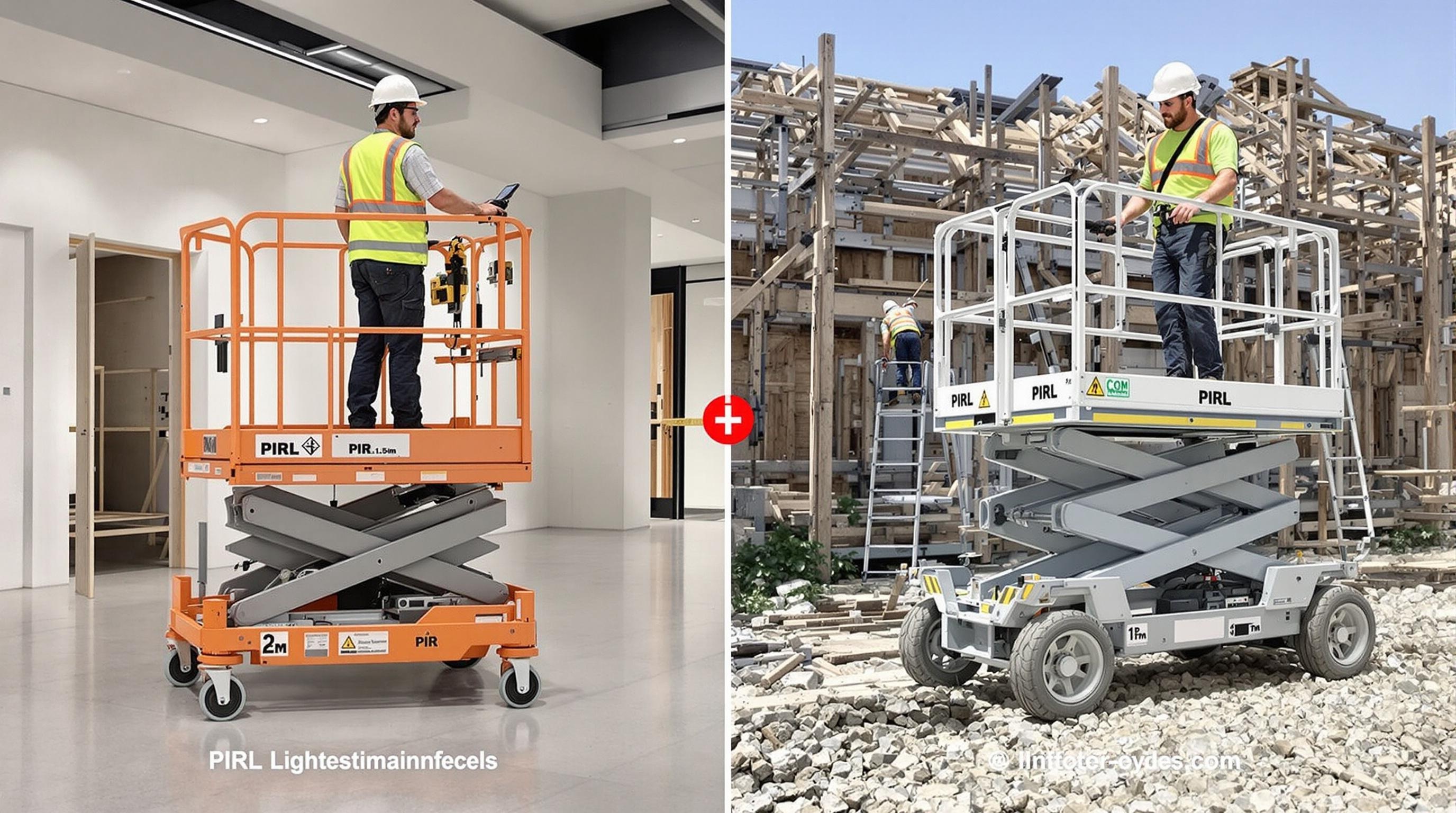 Comparatif visuel entre une PIRL compacte intérieure et une PIR massive extérieure.