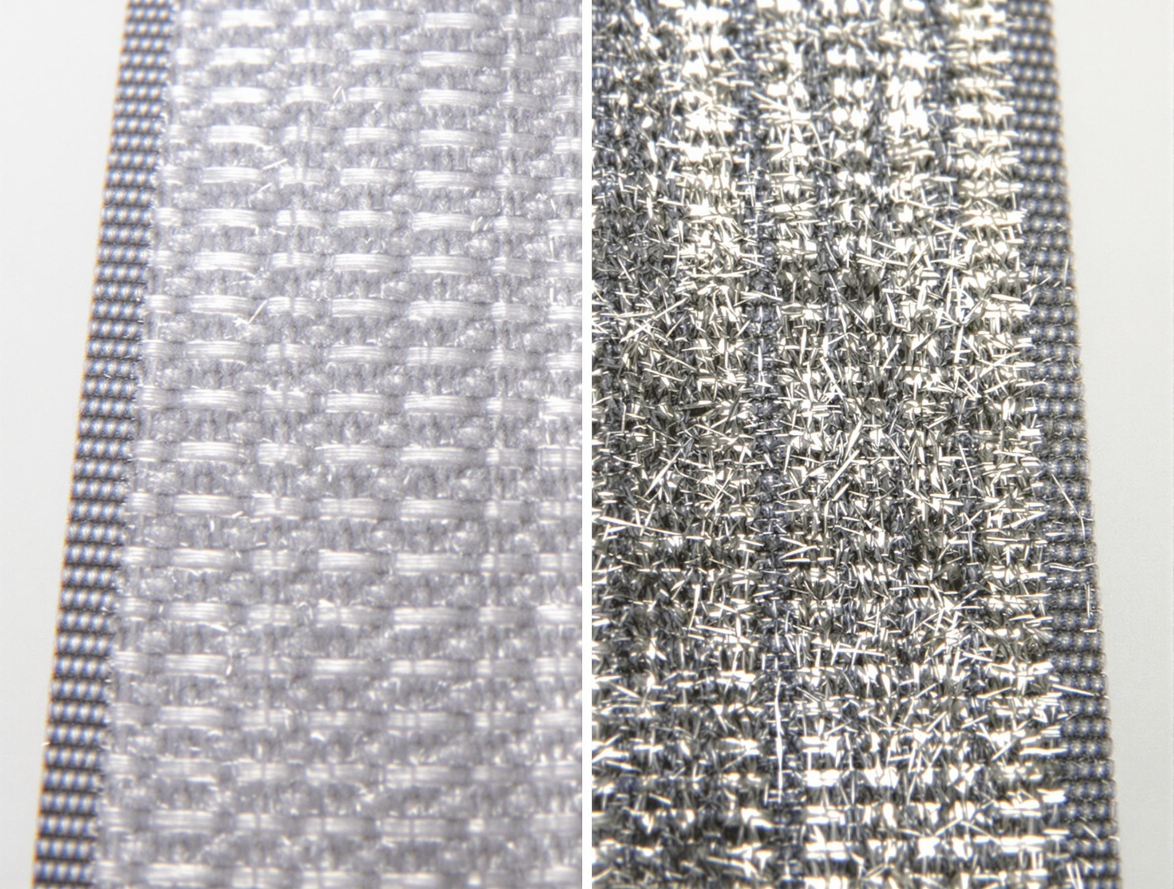 Comparatif entre une couture de harnais neuve et une usée