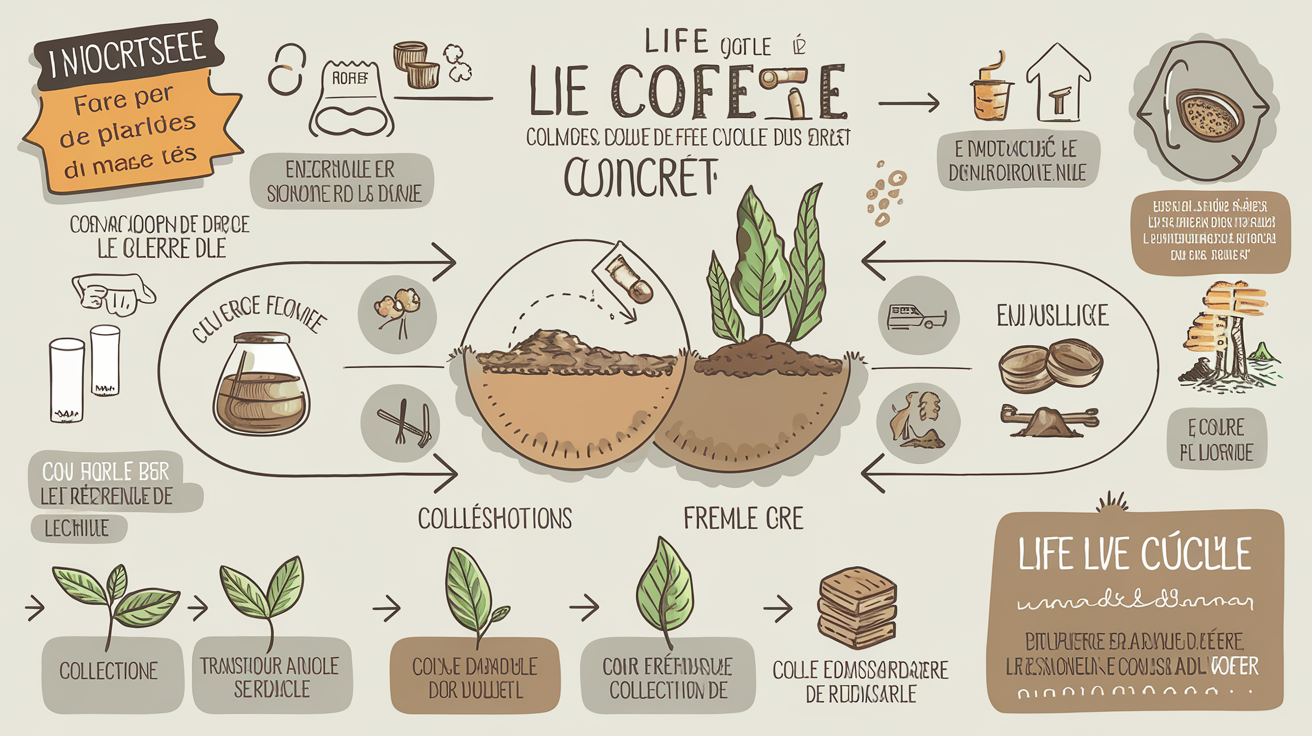 Comparaison écologique marc de café et sable