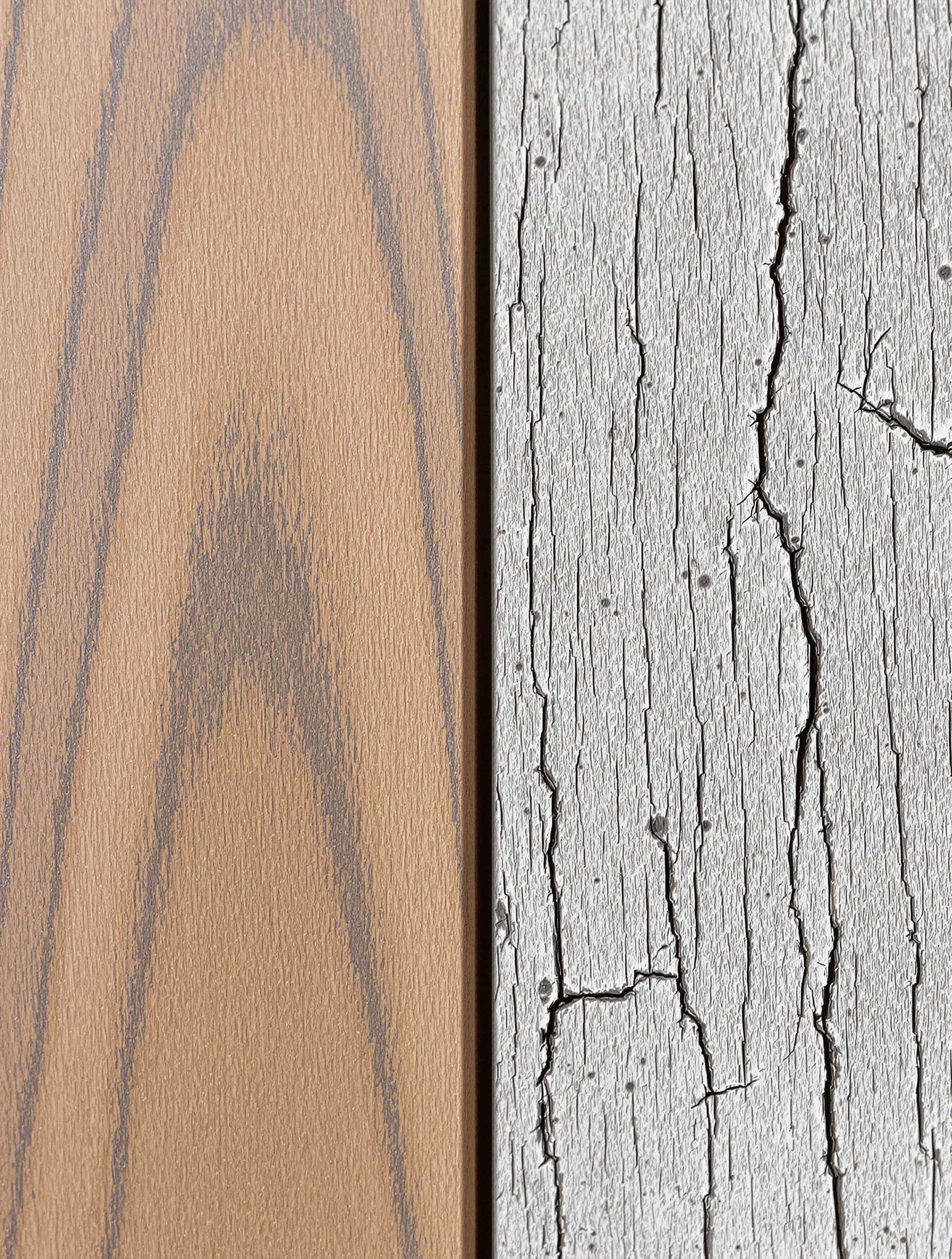Comparaison vieillissement bardage composite vs bois