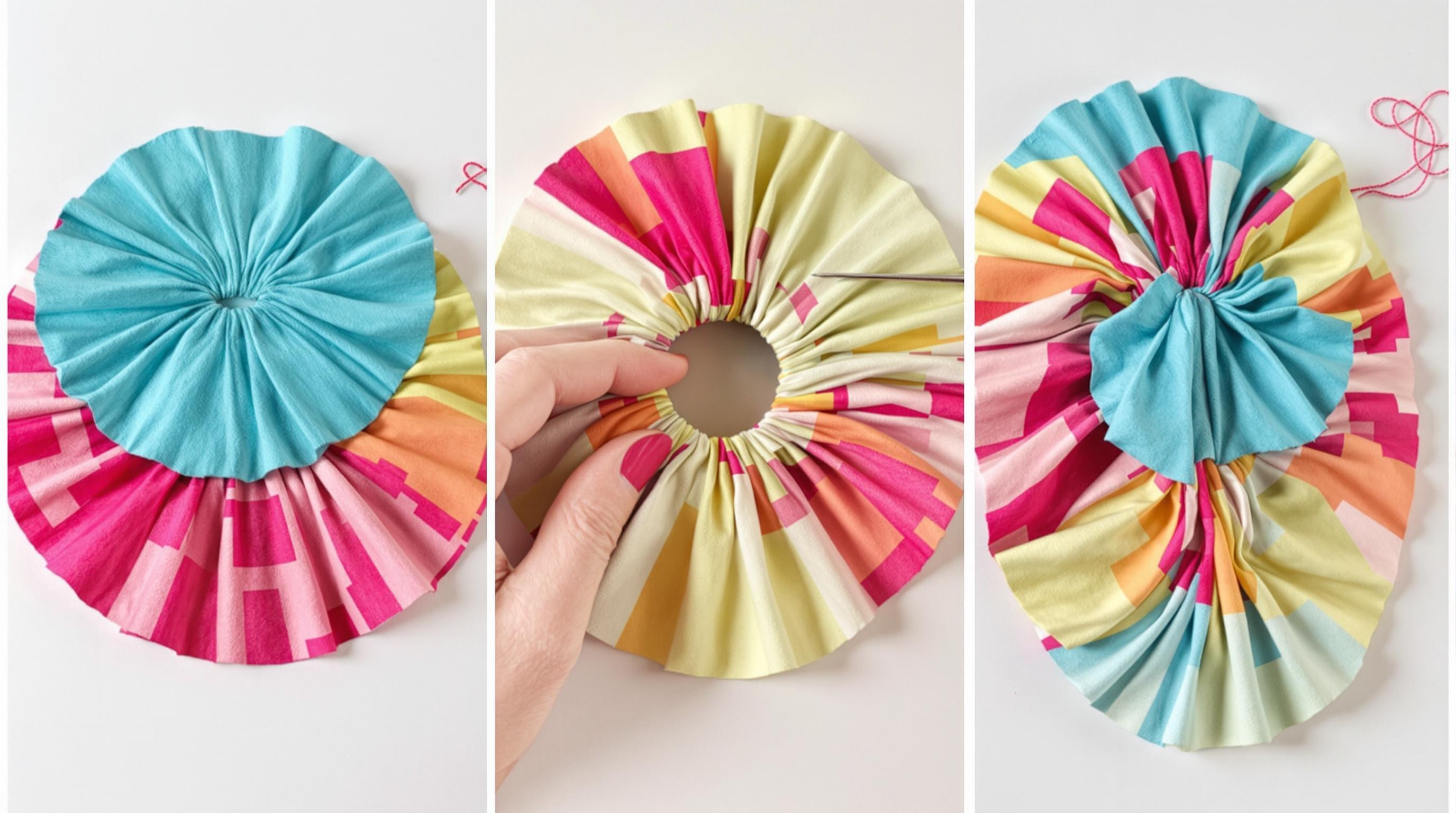 Étapes yoyo patchwork étape par étape