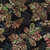 Image du produit batik motif feuille fond noir