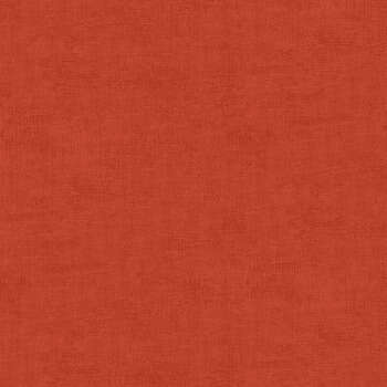 Vente de tissu  faux uni couleur terra (rouge orangé ) à petit prix