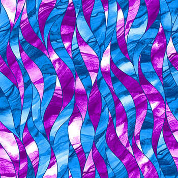 Vente de tissu  formes asymetrique ton de violet à petit prix