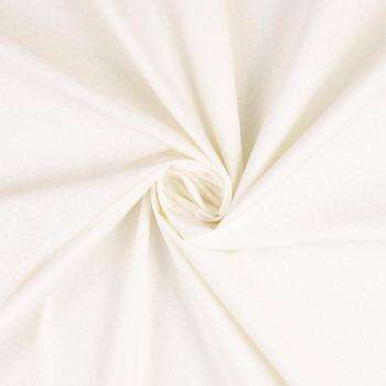 Vente de tissu  Faux uni blanc avec petites fleurs en 140cm de large à petit prix