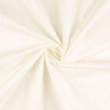 Vente de tissu  Faux uni blanc avec petites fleurs en 140 cm de large à petit prix