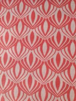 Vente de tissu Patchwork  forme géométrique ROSE SAUMON à prix Discount