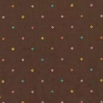 Vente de tissu Patchwork  petites formes géométriques multicolores à prix Discount