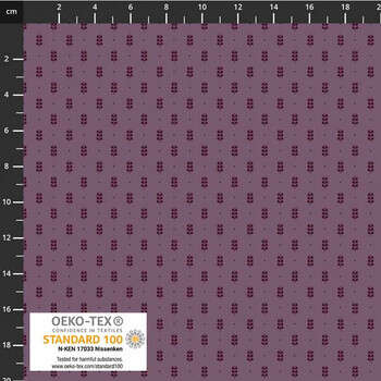 Vente de tissu Patchwork  petite forme géométrique violette à prix Discount
