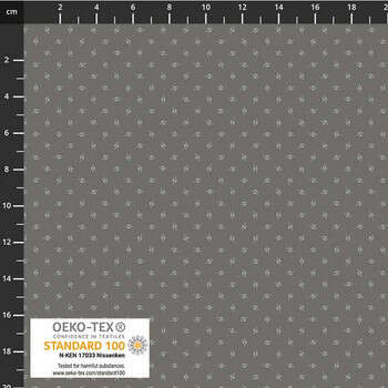 Vente de tissu Patchwork  petite forme géométrique grise à prix Discount